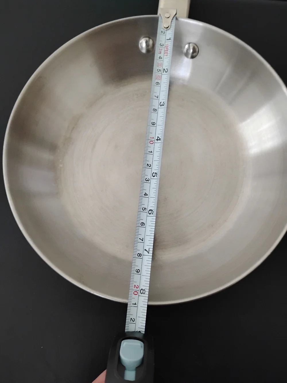 Tools Of The Trade 8 Inch Stainless Steel Skillet Fry Pan